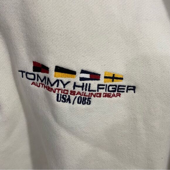 Tommy Hilfiger 85’ USA Half Zip Pullover Sweatshirt - Picture 3 of 5